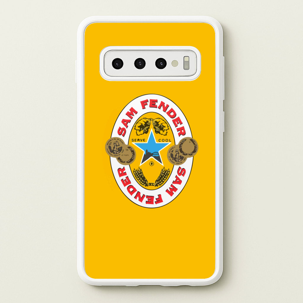 Fender Badge - Sam Fender Phone Case for Galaxy S10