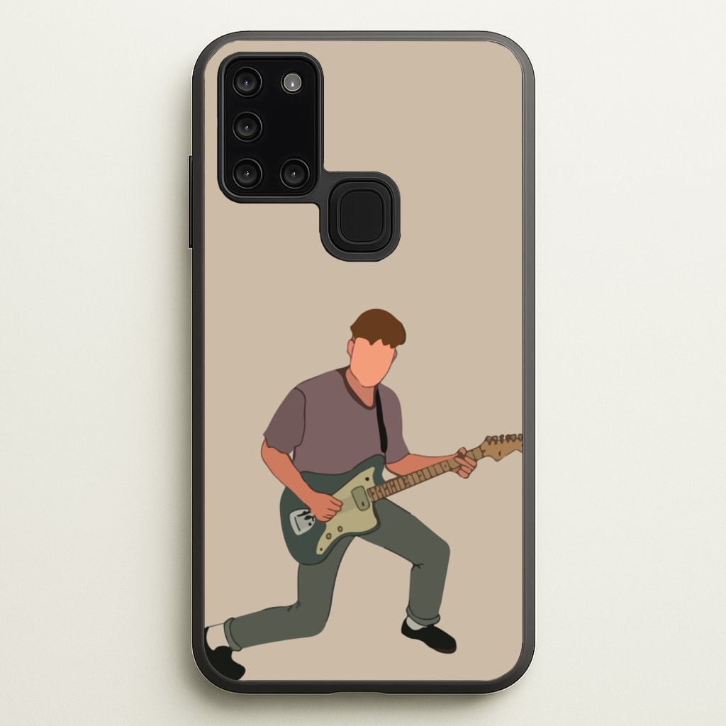 Faceless Fender - Sam Fender Phone Case for Galaxy A21s