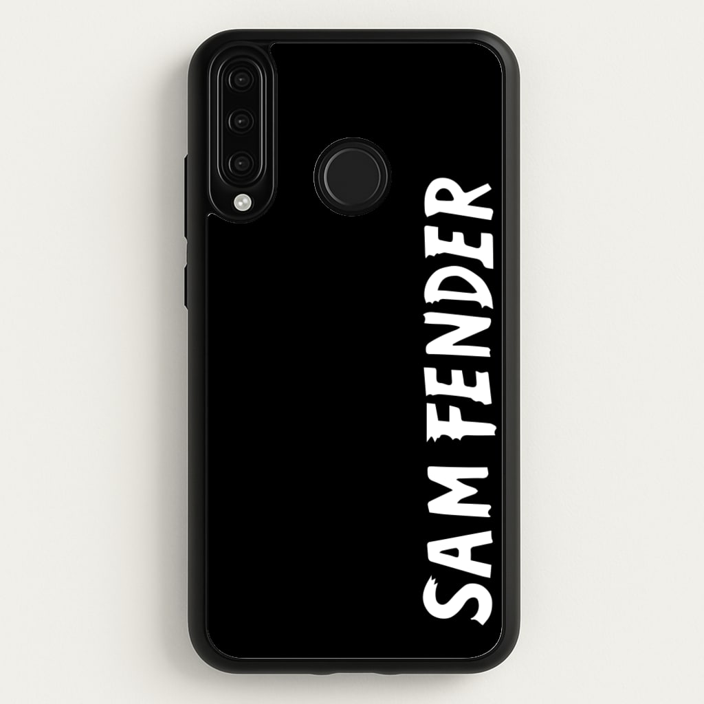 Fender Vertical - Sam Fender Phone Case for Huawei P30 Lite