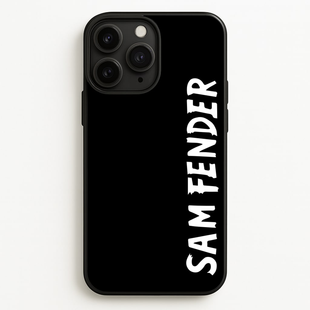Fender Vertical - Sam Fender Phone Case for iPhone 11 Pro Max