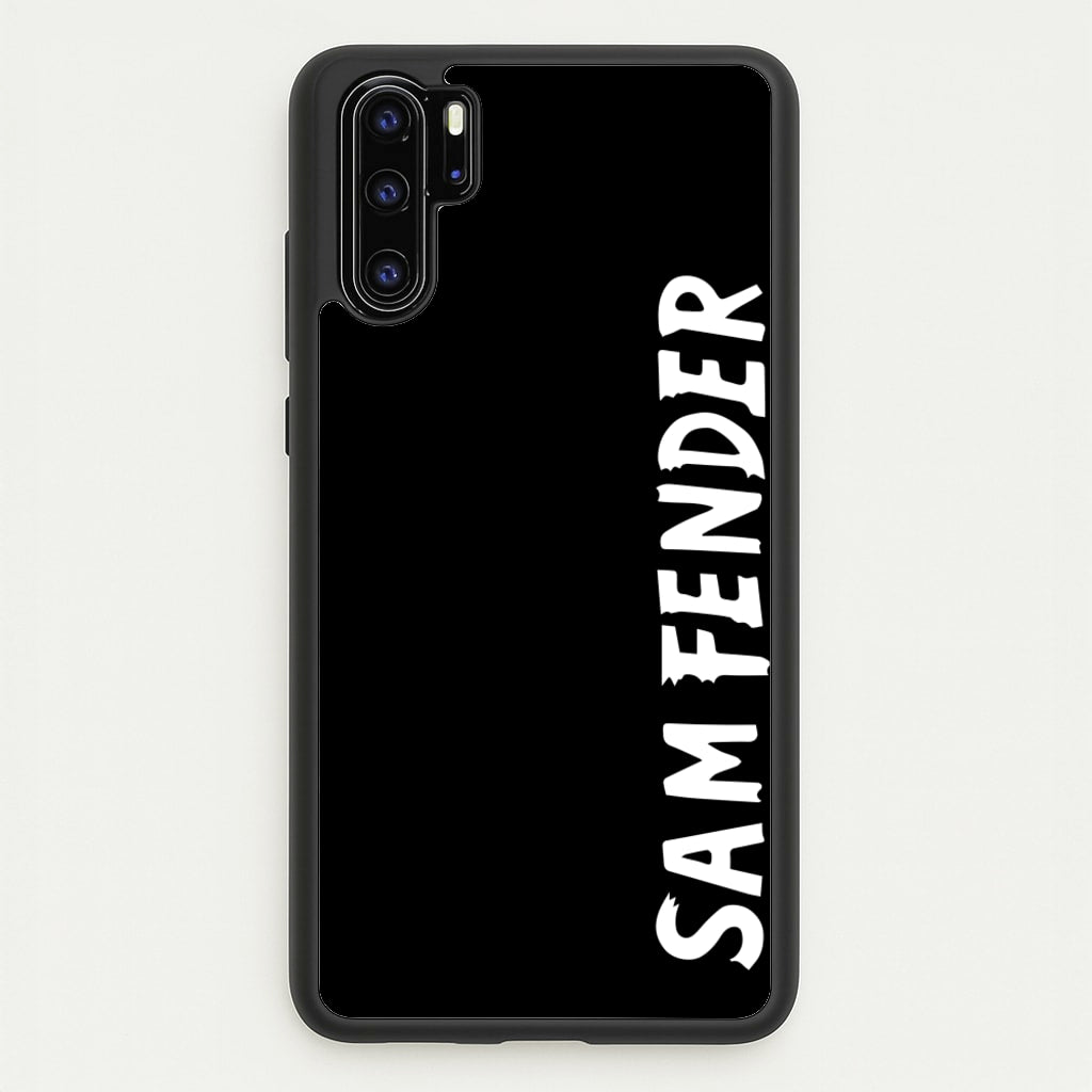 Fender Vertical - Sam Fender Phone Case for Huawei P30 Pro