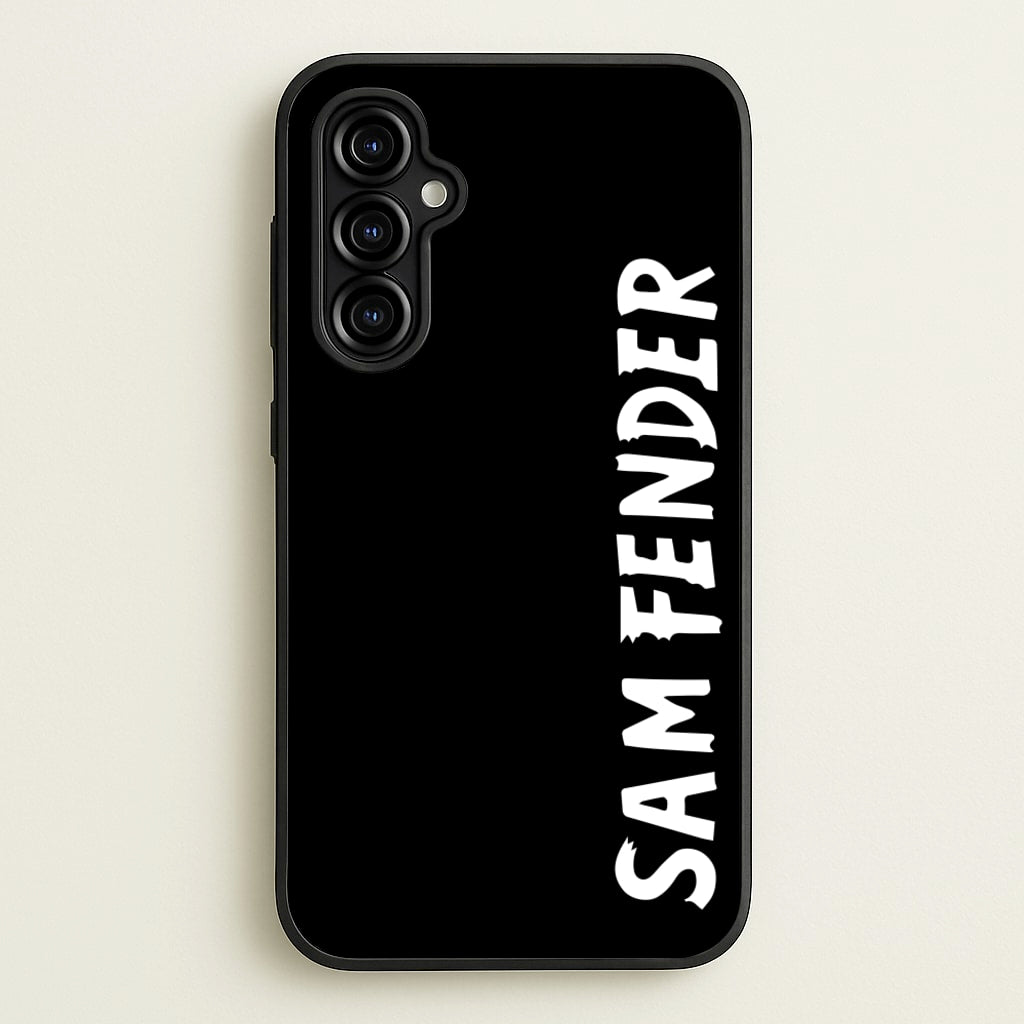 Fender Vertical - Sam Fender Phone Case for Galaxy A54