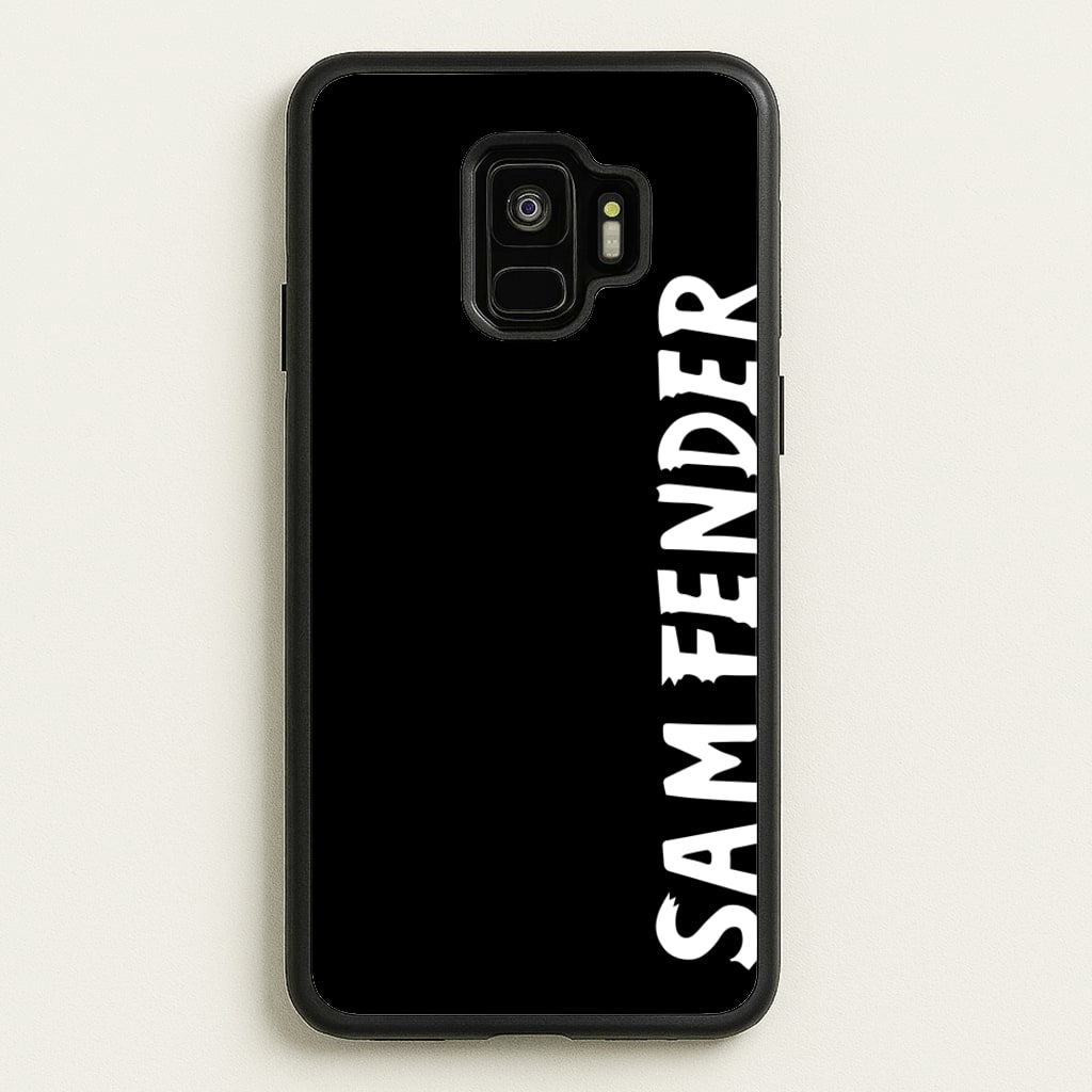 Fender Vertical - Sam Fender Phone Case for Galaxy S9