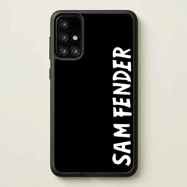 Fender Vertical - Sam Fender Phone Case for Galaxy A71