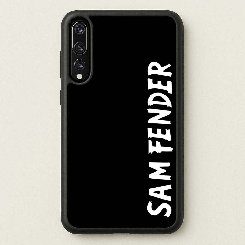 Fender Vertical - Sam Fender Phone Case for Huawei P20 Pro