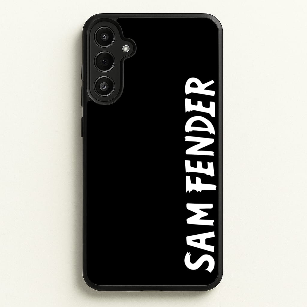 Fender Vertical - Sam Fender Phone Case for Galaxy A34