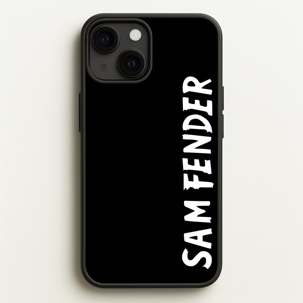 Fender Vertical - Sam Fender Phone Case for iPhone 13