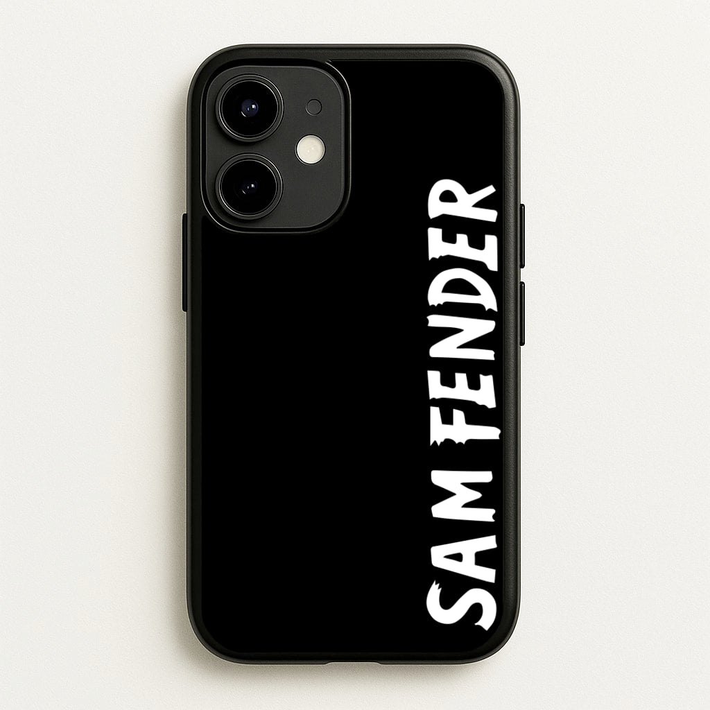 Fender Vertical - Sam Fender Phone Case for iPhone 12 Mini