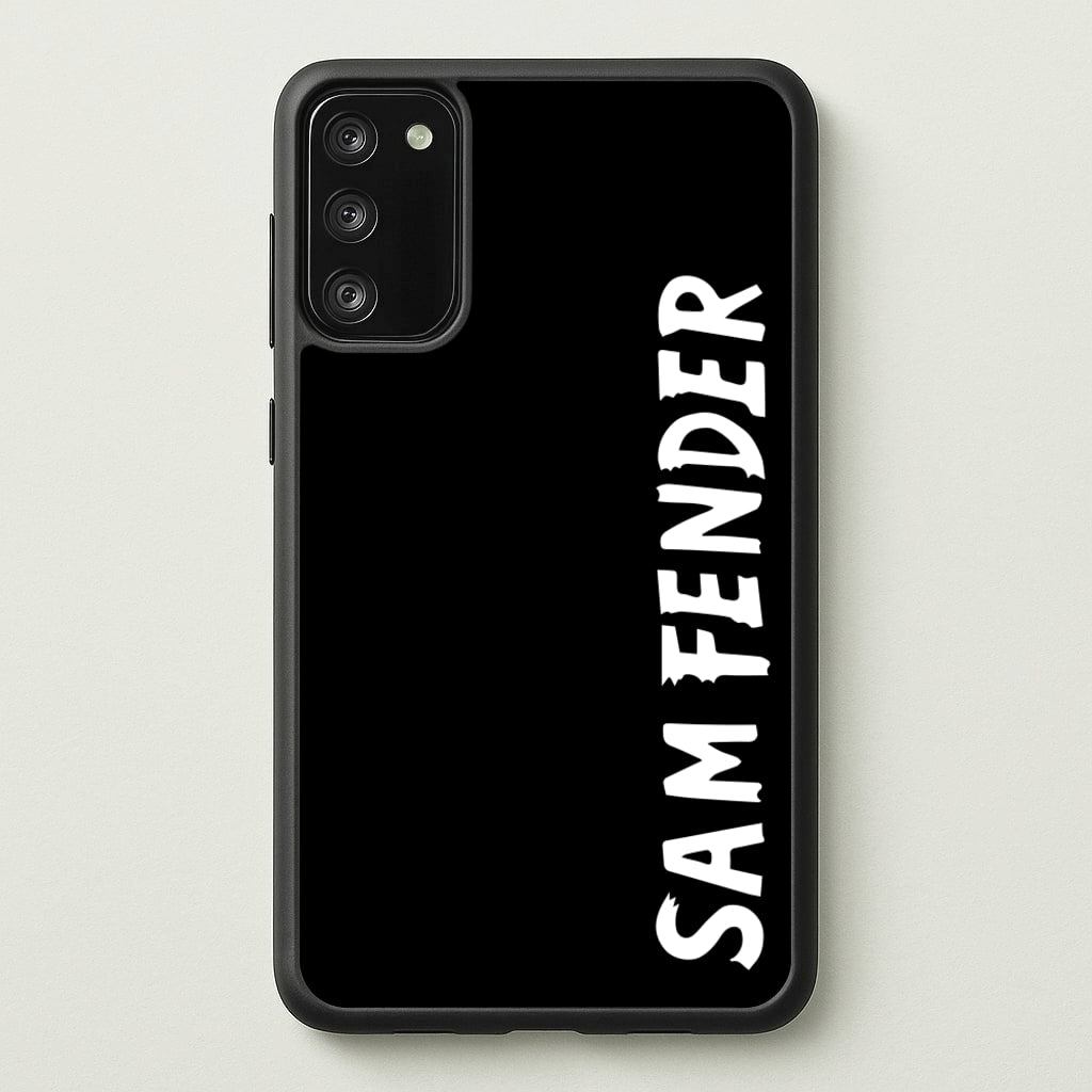 Fender Vertical - Sam Fender Phone Case for Galaxy S20