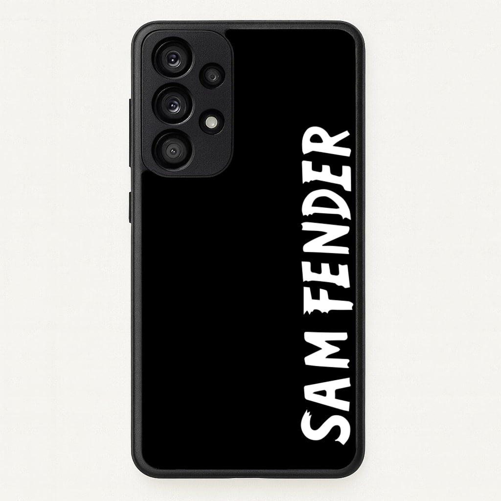 Fender Vertical - Sam Fender Phone Case for Galaxy A33