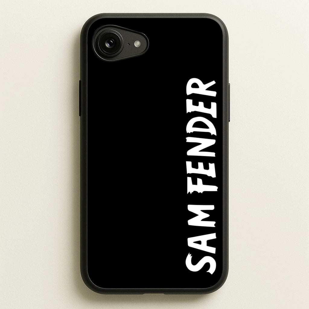 Fender Vertical - Sam Fender Phone Case for iPhone 16e
