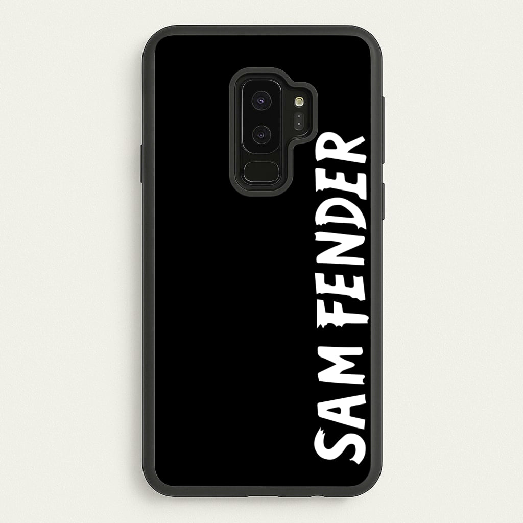 Fender Vertical - Sam Fender Phone Case for Galaxy S9 Plus