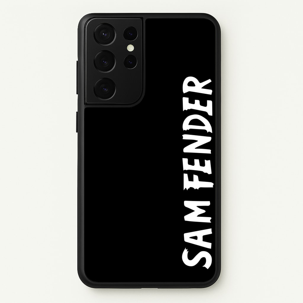 Fender Vertical - Sam Fender Phone Case for Galaxy S21 Ultra