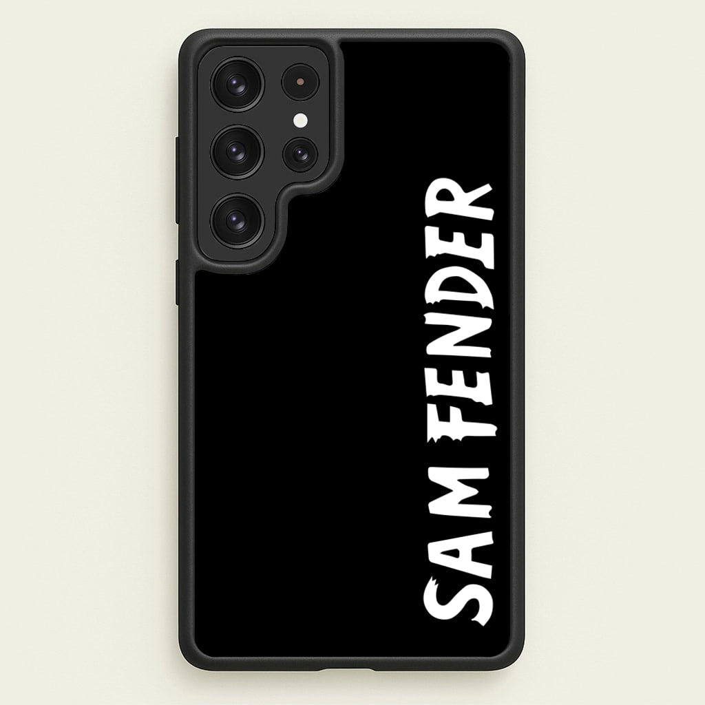 Fender Vertical - Sam Fender Phone Case for Galaxy S22 Ultra