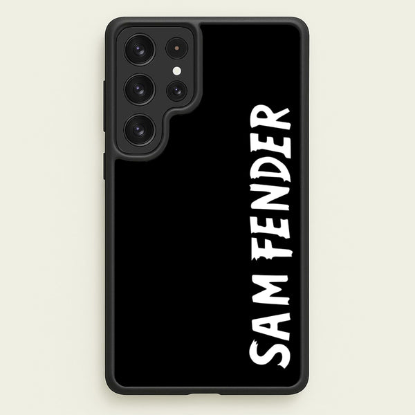 Fender Vertical - Sam Fender Phone Case for Galaxy S22 Ultra