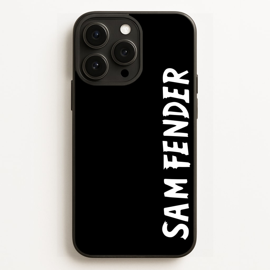 Fender Vertical - Sam Fender Phone Case for iPhone 12 Pro Max