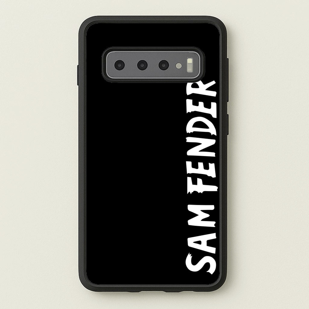 Fender Vertical - Sam Fender Phone Case for Galaxy S10