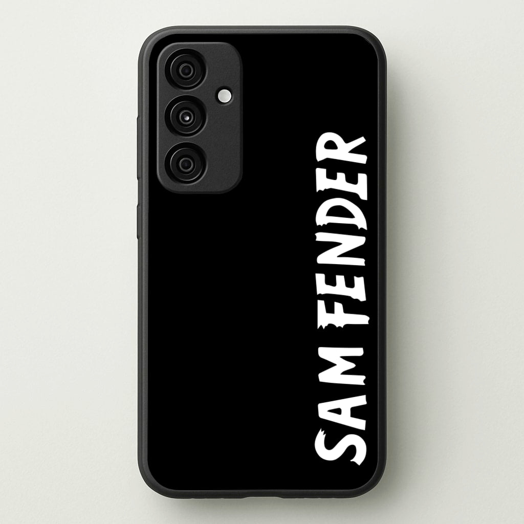 Fender Vertical - Sam Fender Phone Case for Galaxy A35