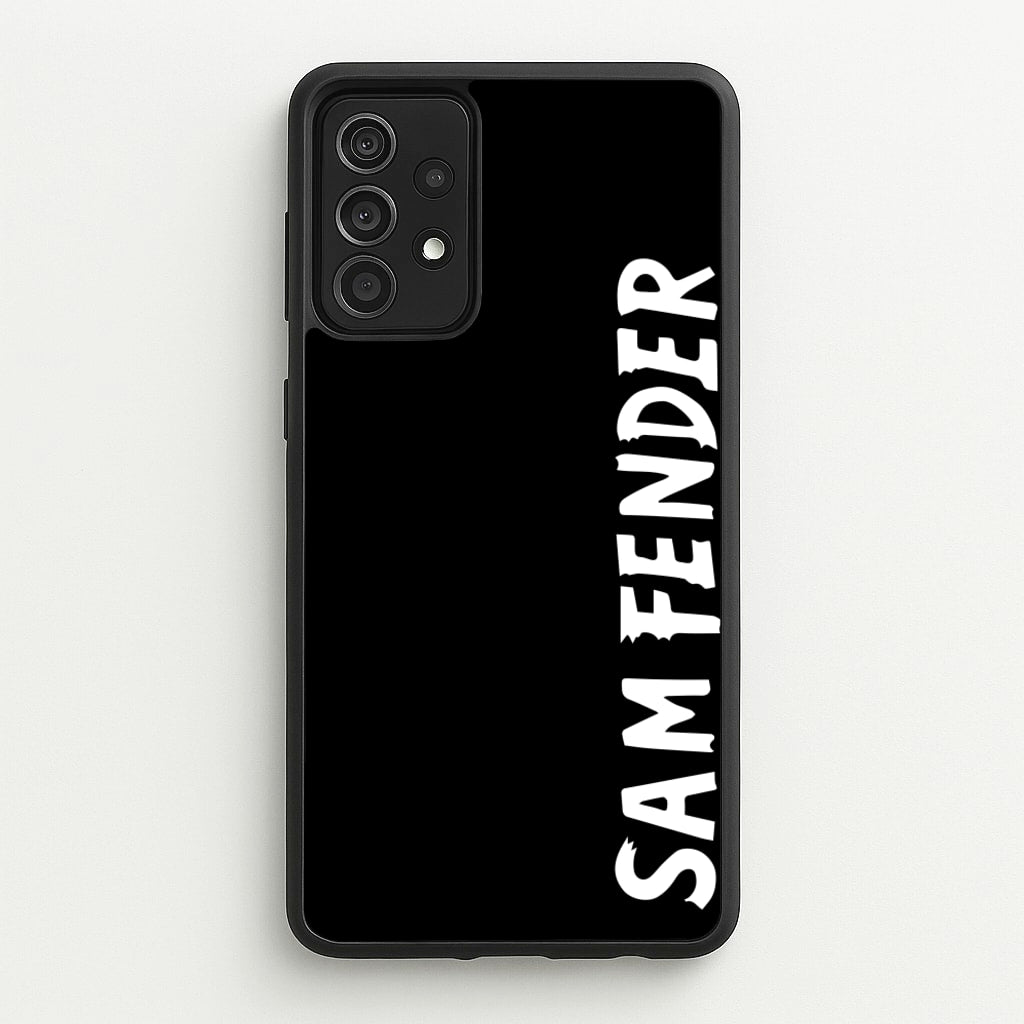 Fender Vertical - Sam Fender Phone Case for Galaxy A52 / A52s