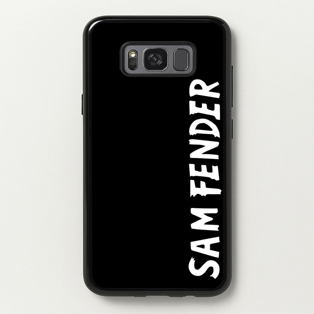 Fender Vertical - Sam Fender Phone Case for Galaxy S8