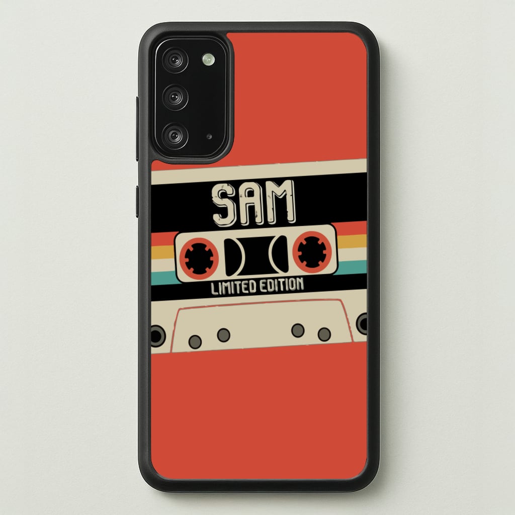 Cassette Tape - Fender - Sam Fender Phone Case for Galaxy Note 20