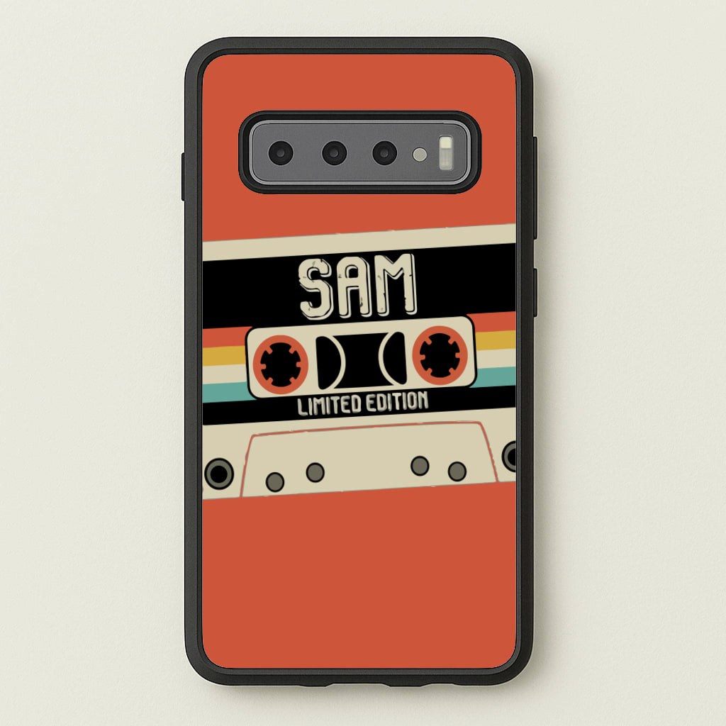 Cassette Tape - Fender - Sam Fender Phone Case for Galaxy S10