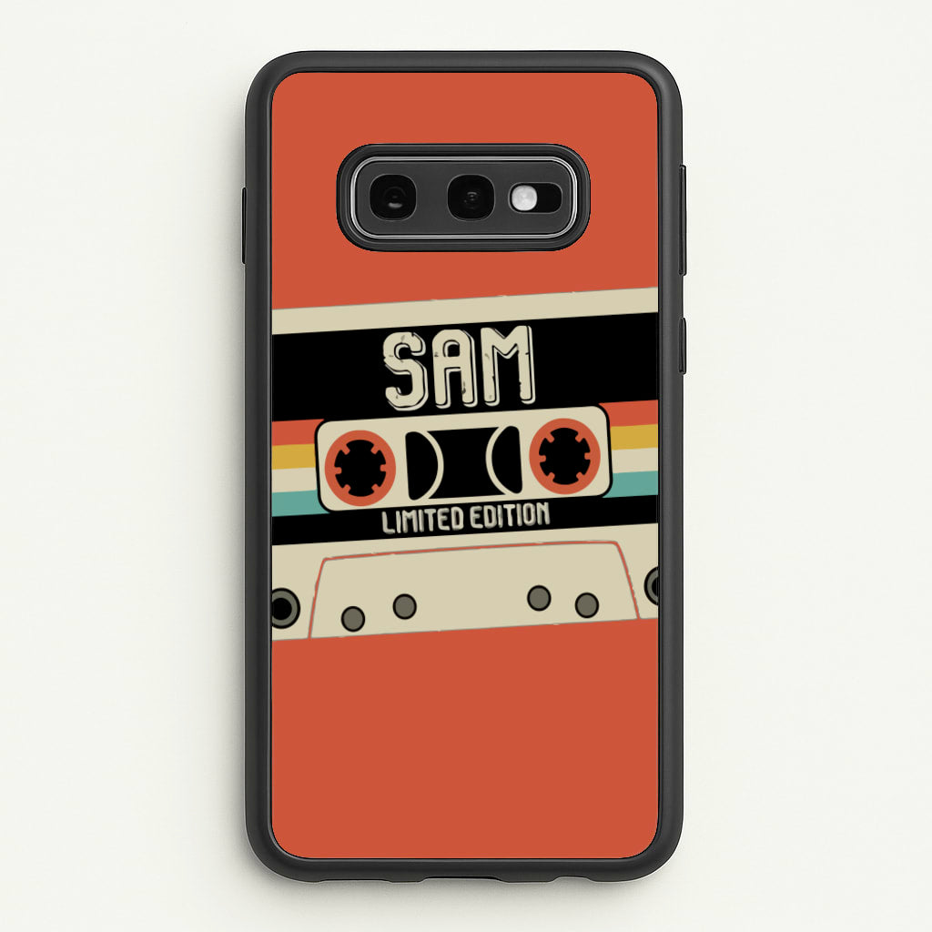 Cassette Tape - Fender - Sam Fender Phone Case for Galaxy S10e