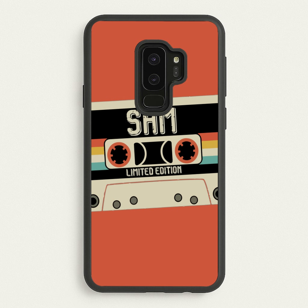 Cassette Tape - Fender - Sam Fender Phone Case for Galaxy S9 Plus