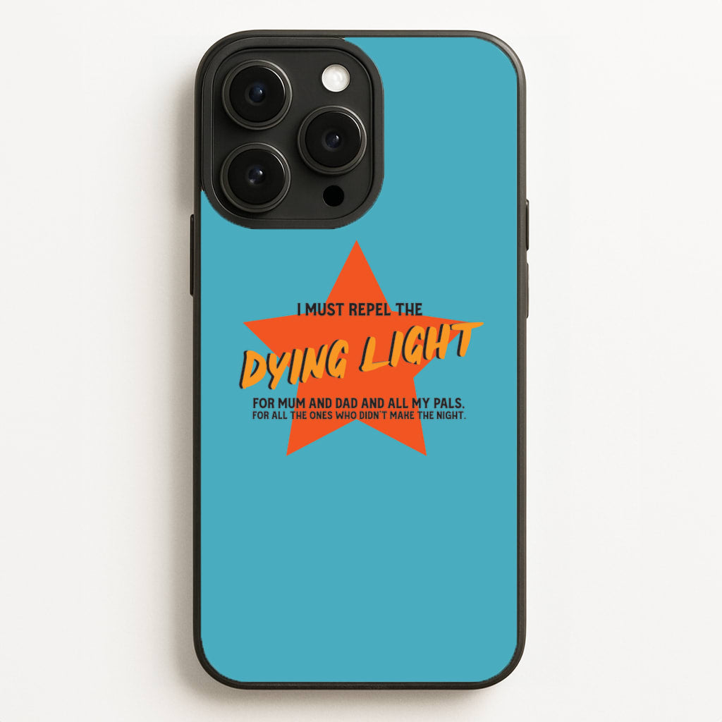 I Must Repel The Dying Light - Fender - Sam Fender Phone Case for iPhone 16 Pro Max
