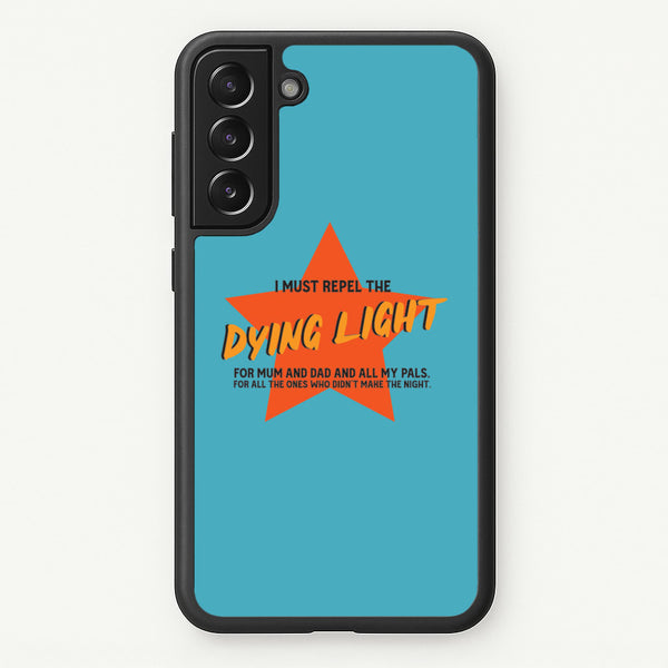 I Must Repel The Dying Light - Fender - Sam Fender Phone Case for Galaxy S21 Plus