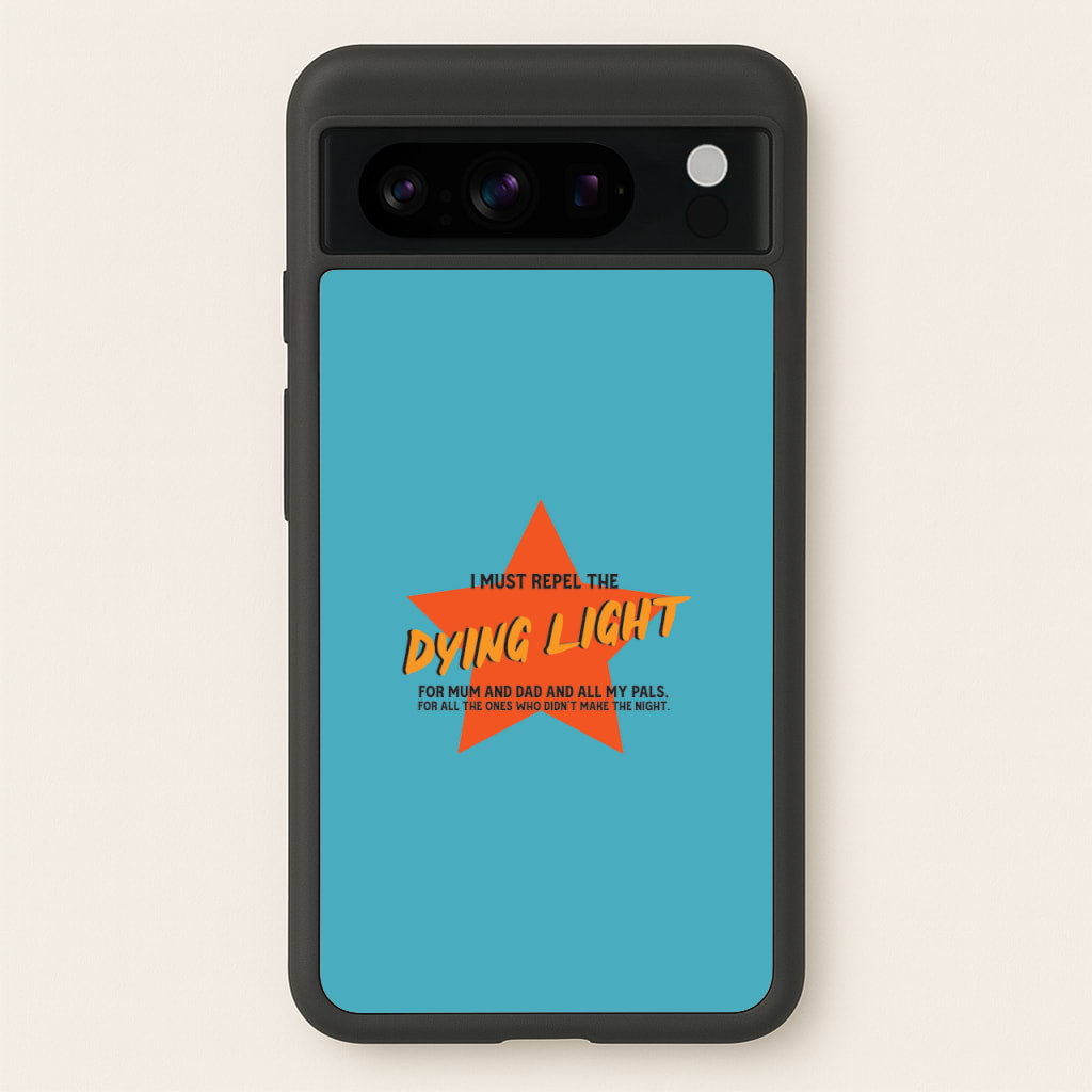 I Must Repel The Dying Light - Fender - Sam Fender Phone Case for Google Pixel 8 Pro