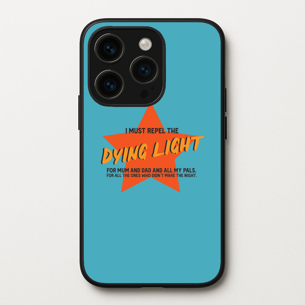 I Must Repel The Dying Light - Fender - Sam Fender Phone Case for iPhone 15 Pro Max