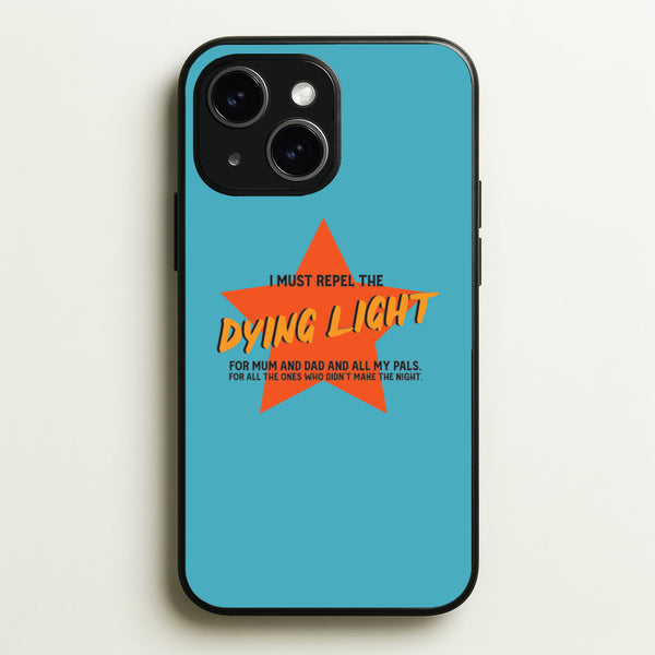 I Must Repel The Dying Light - Fender - Sam Fender Phone Case for iPhone 14