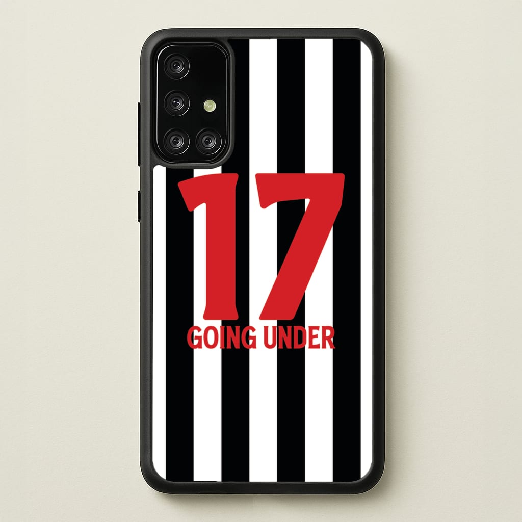 Seventeen Going Under - Fender - Sam Fender Phone Case for Galaxy A71