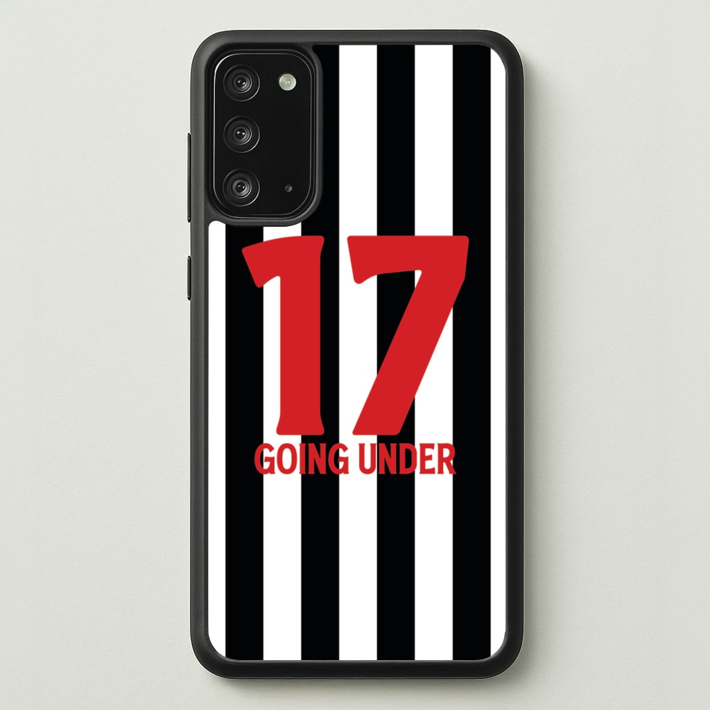 Seventeen Going Under - Fender - Sam Fender Phone Case for Galaxy Note 20