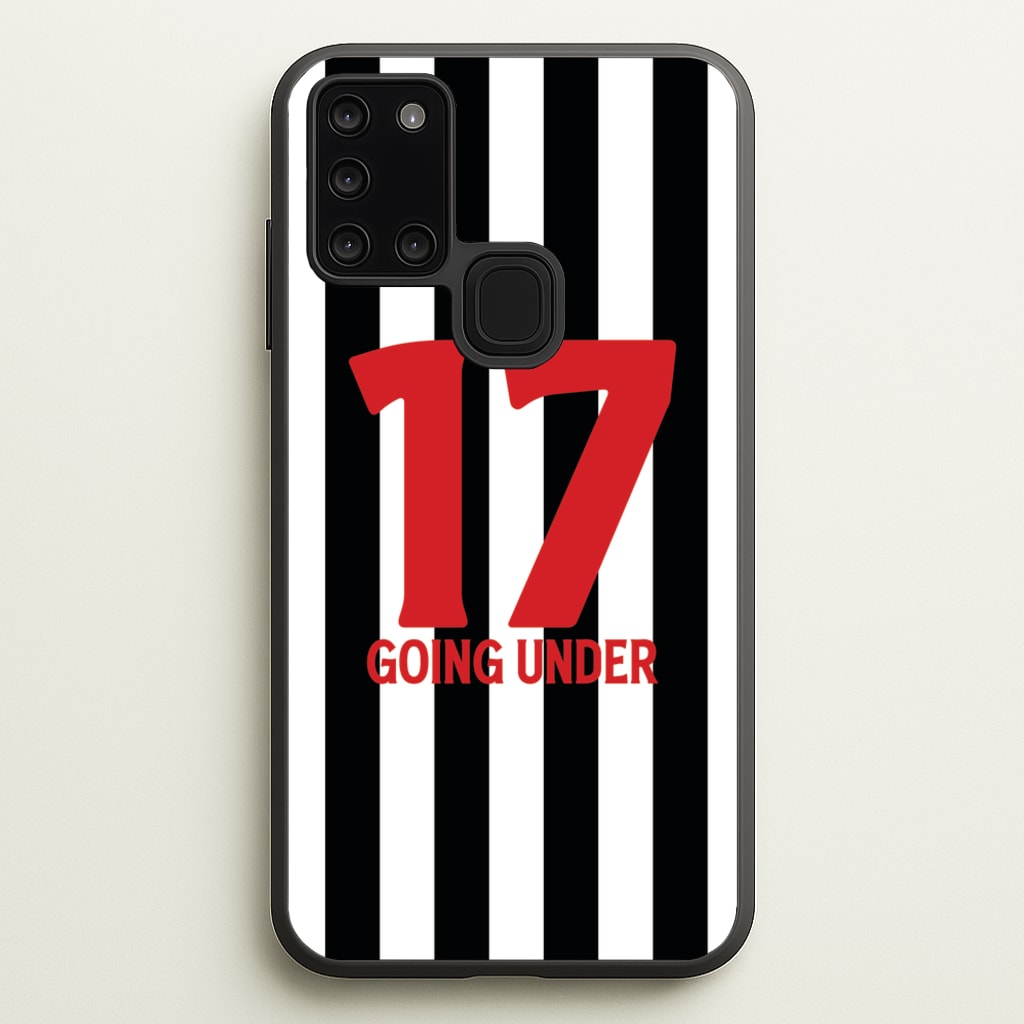 Seventeen Going Under - Fender - Sam Fender Phone Case for Galaxy A21s