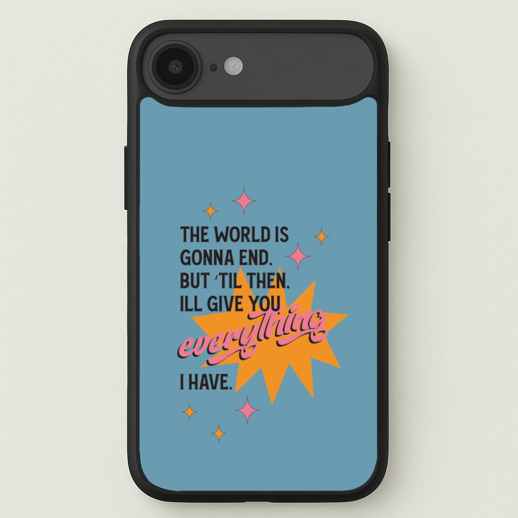 The World Is Gonna End - Fender Phone Case for iPhone 17 Air