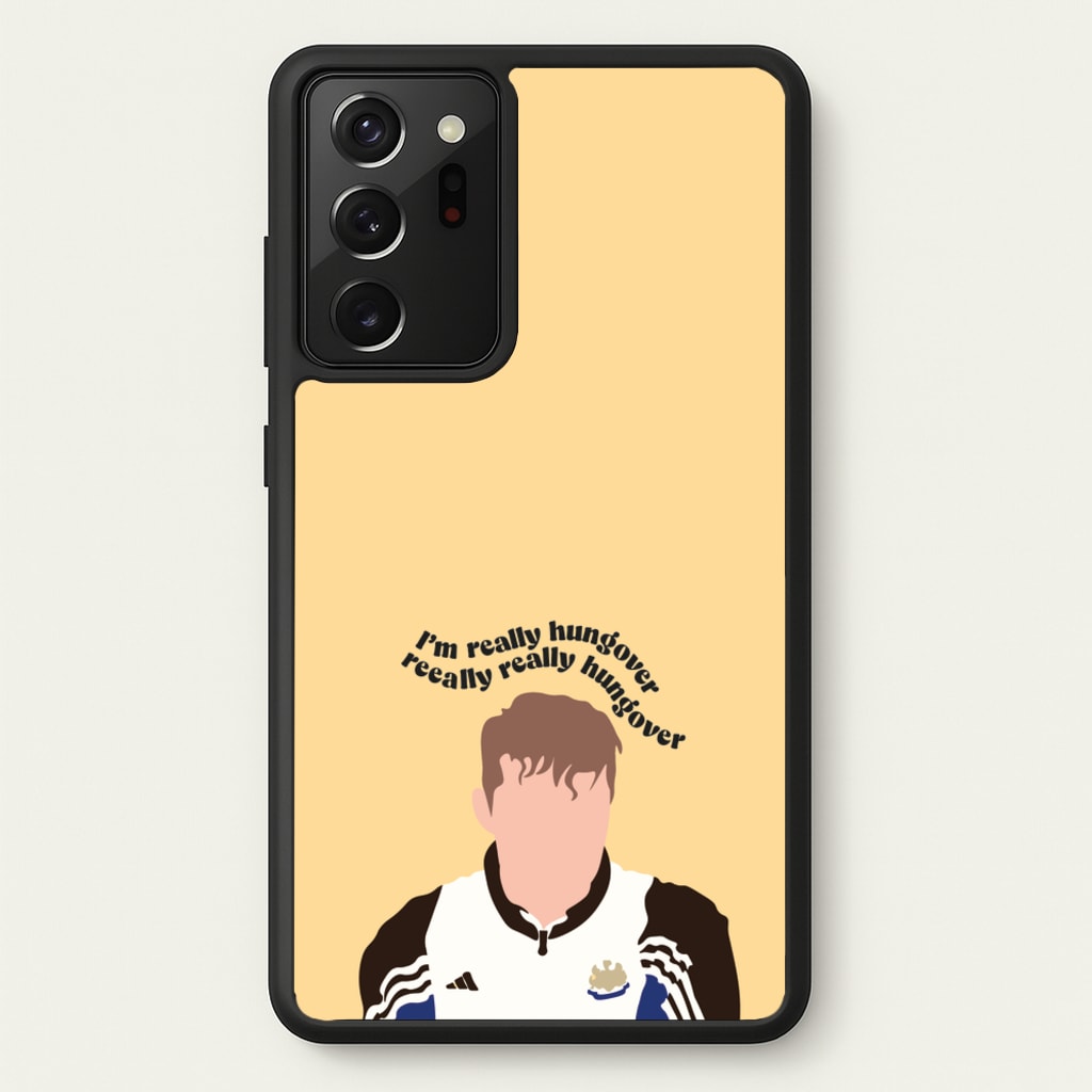 I'm Really Hungover - Fender - Sam Fender Phone Case for Galaxy Note 20 Ultra