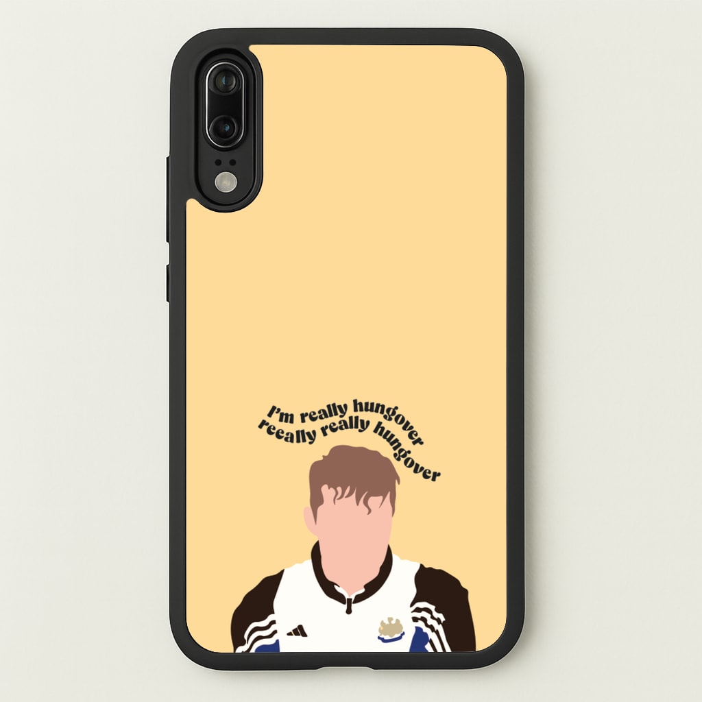 I'm Really Hungover - Fender - Sam Fender Phone Case for Huawei P20