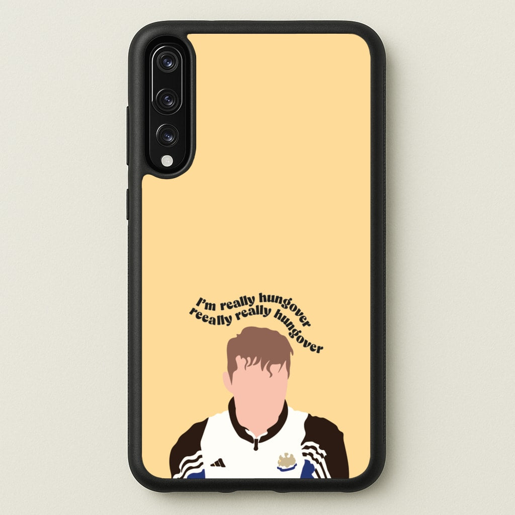 I'm Really Hungover - Fender - Sam Fender Phone Case for Huawei P20 Pro