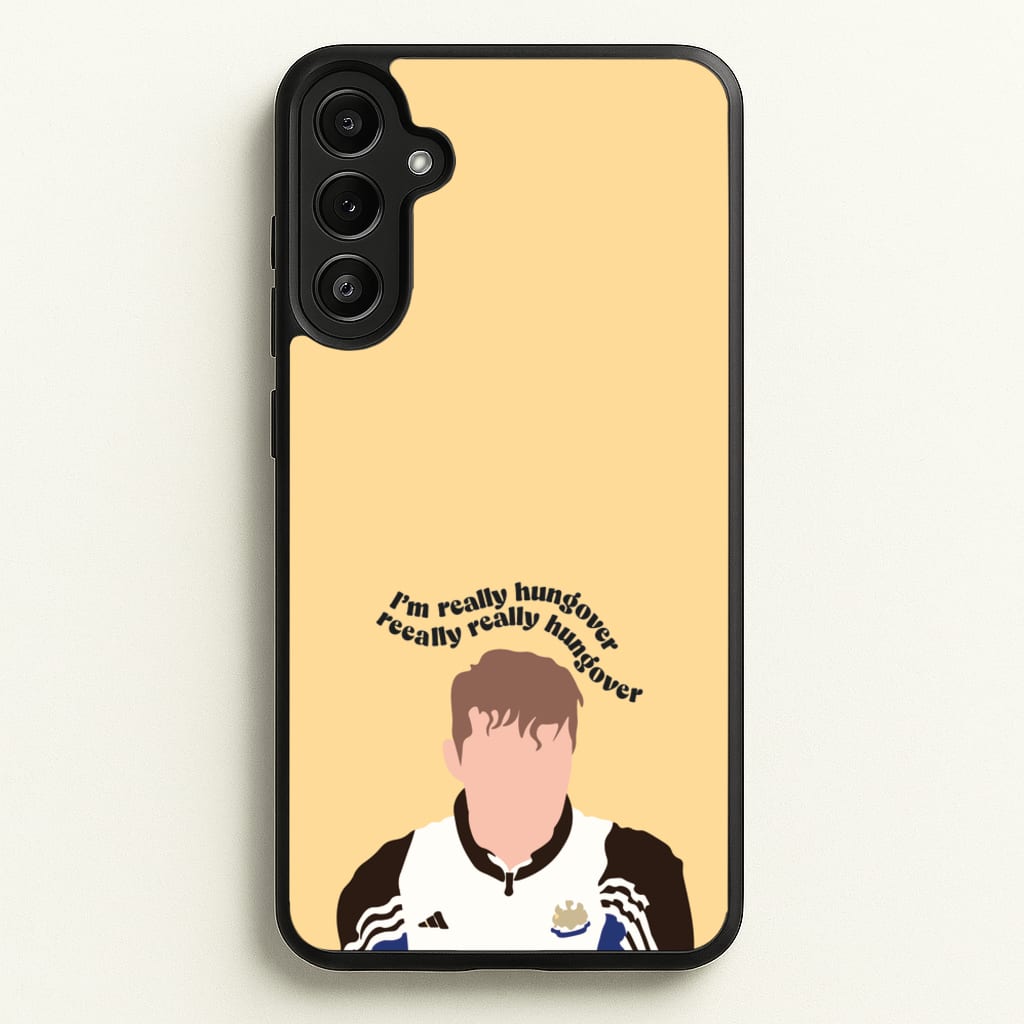 I'm Really Hungover - Fender - Sam Fender Phone Case for Galaxy A34