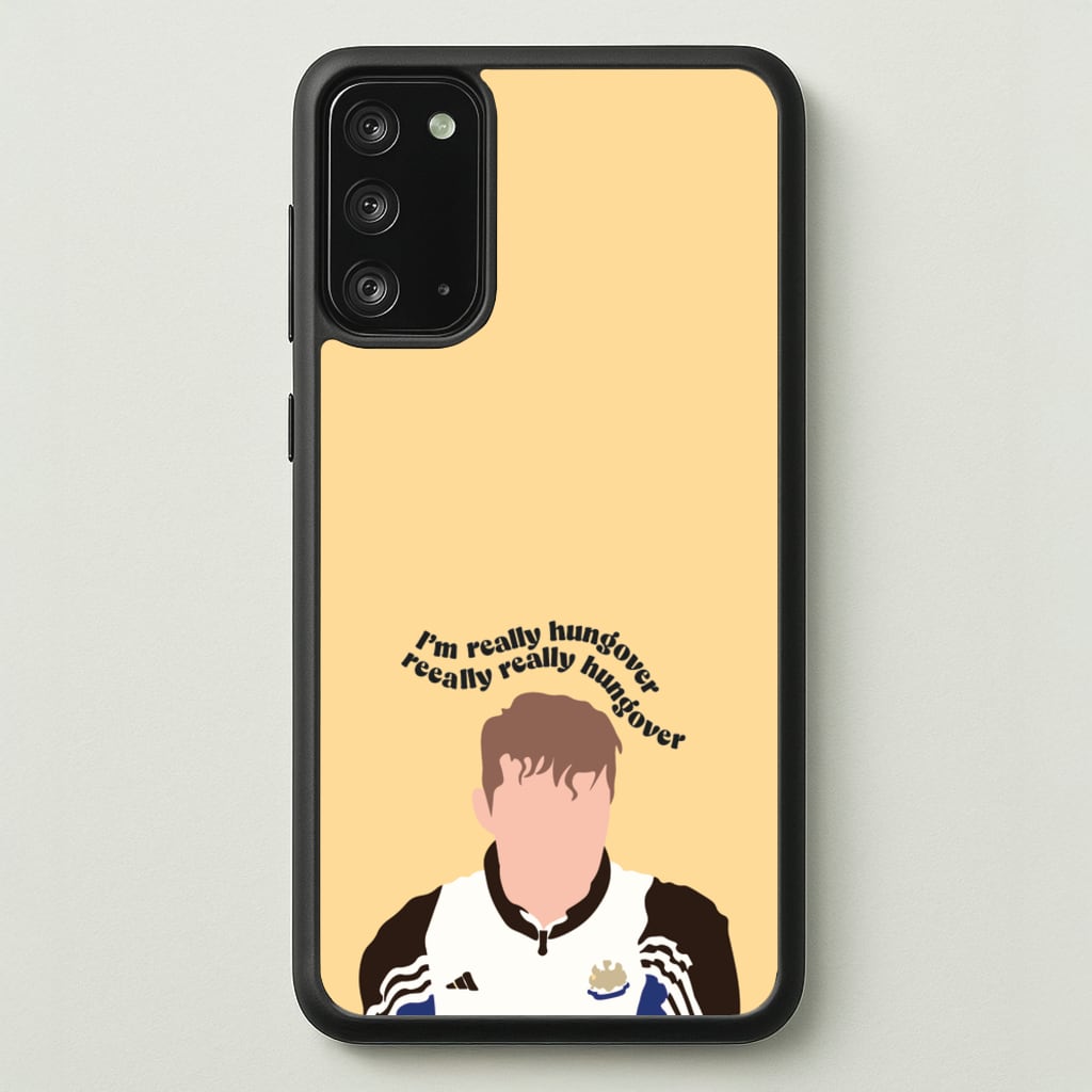 I'm Really Hungover - Fender - Sam Fender Phone Case for Galaxy Note 20