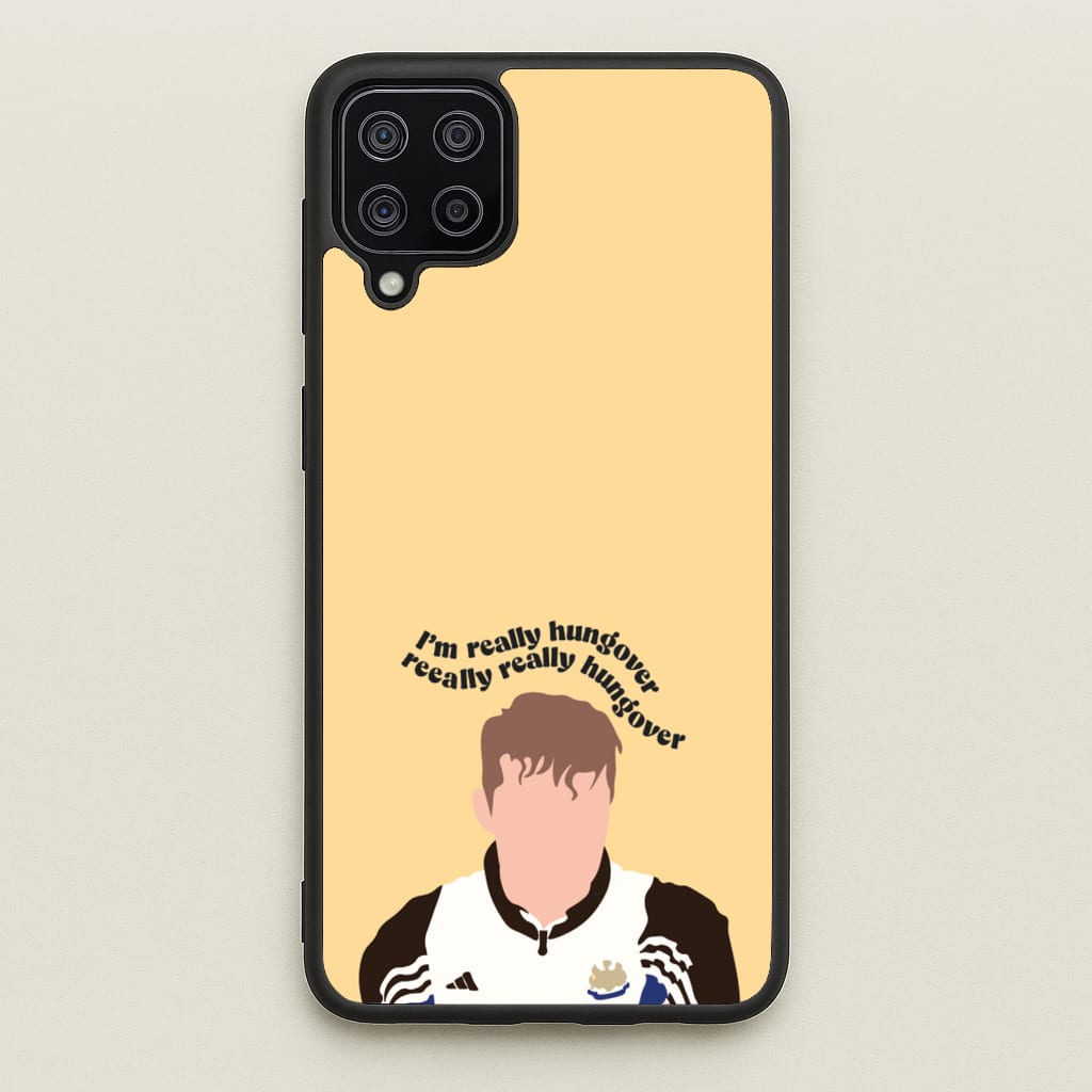 I'm Really Hungover - Fender - Sam Fender Phone Case for Galaxy A12