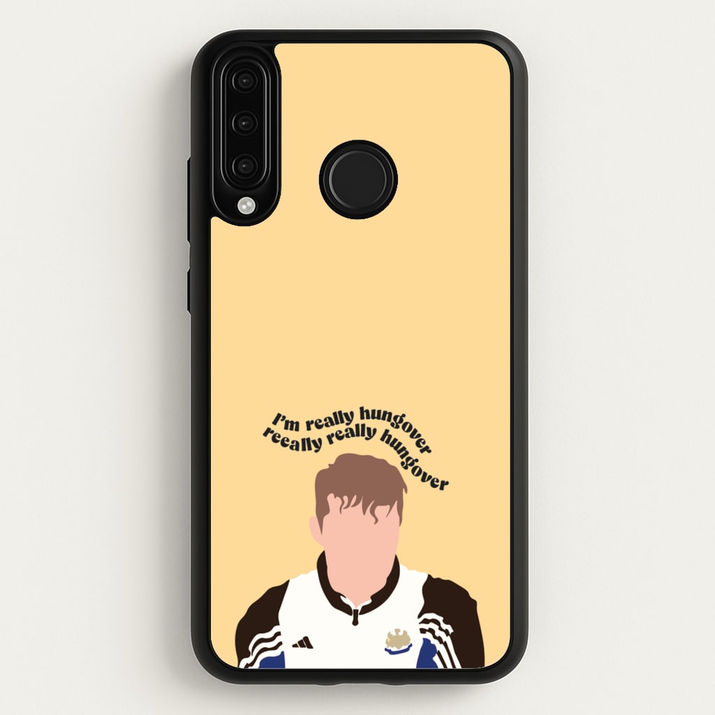 I'm Really Hungover - Fender - Sam Fender Phone Case for Huawei P30 Lite