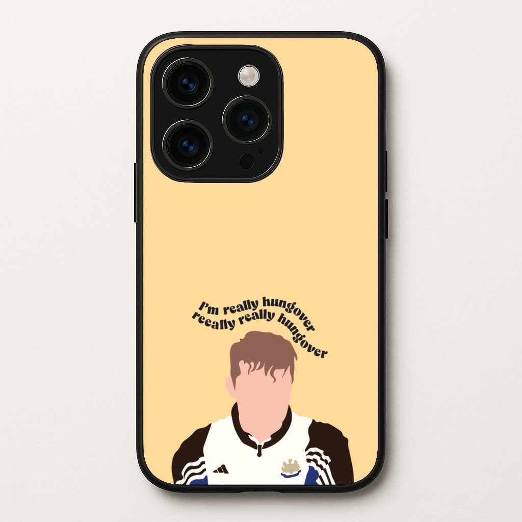I'm Really Hungover - Fender - Sam Fender Phone Case for iPhone 15 Pro