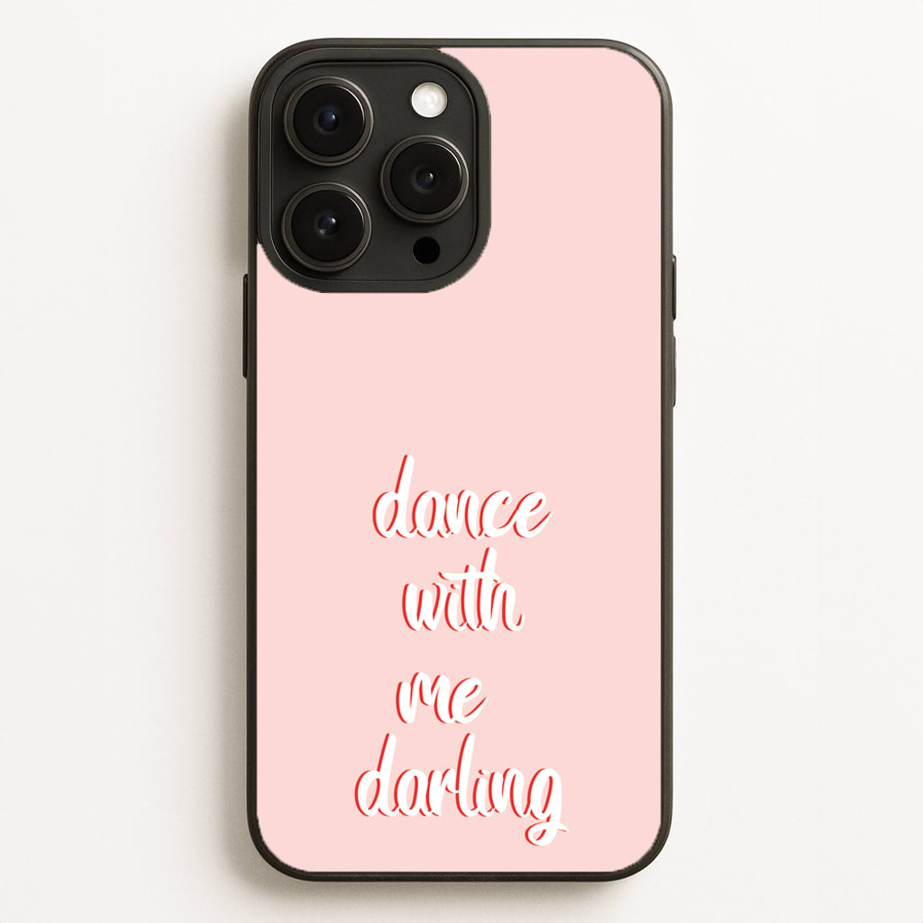 Dance With Me Darling - Fender - Sam Fender Phone Case for iPhone 16 Pro Max