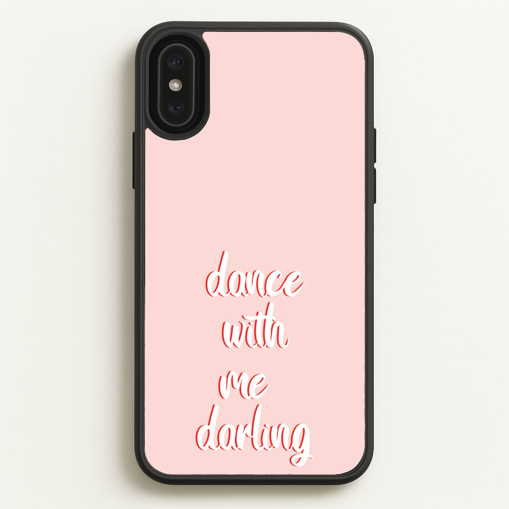 Dance With Me Darling - Fender - Sam Fender Phone Case for iPhone XS Max