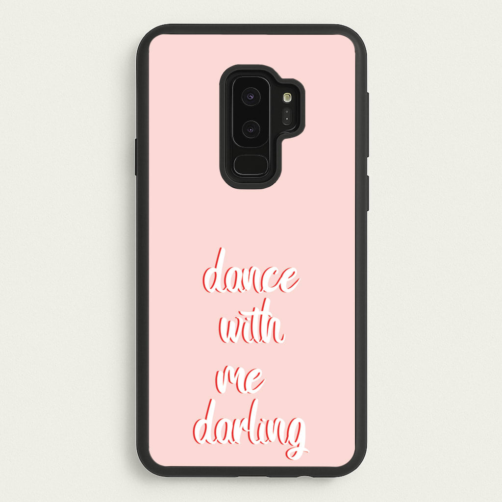 Dance With Me Darling - Fender - Sam Fender Phone Case for Galaxy S9 Plus