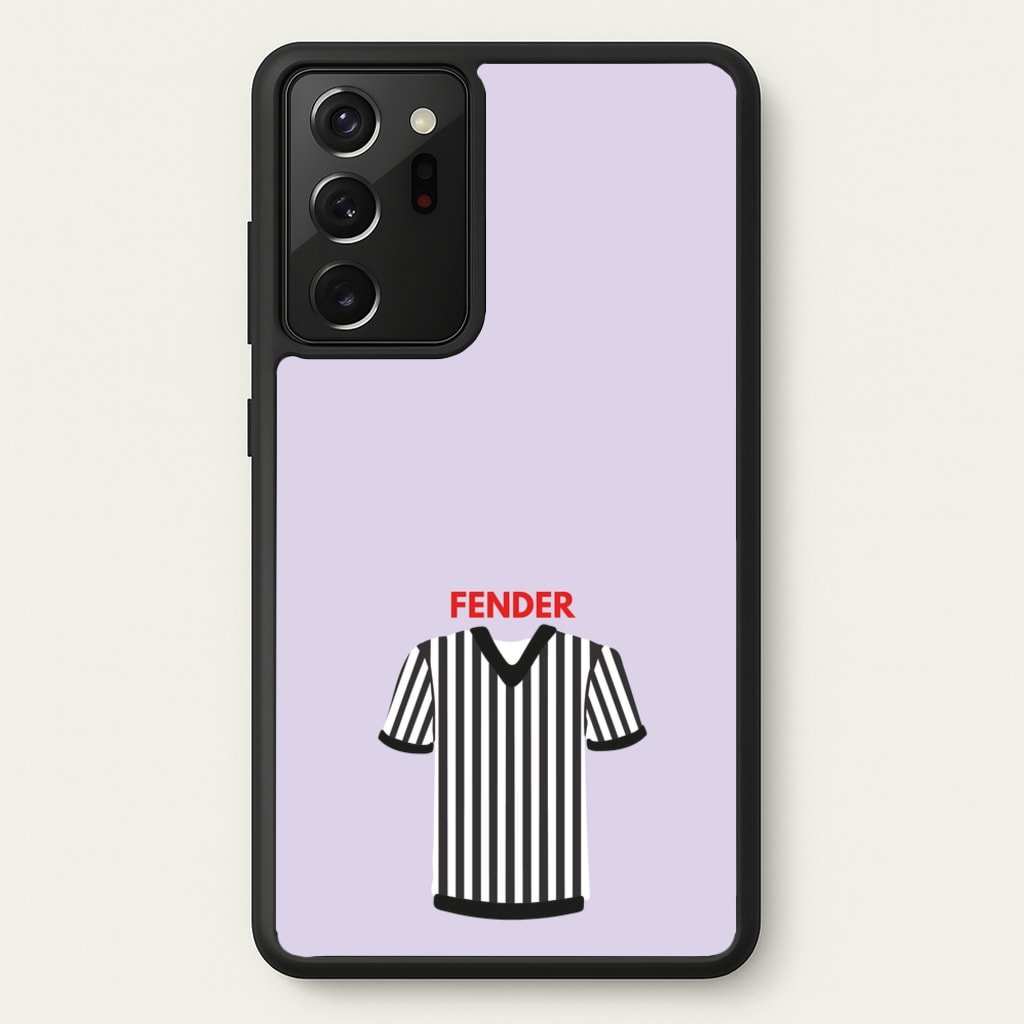 Newcastle - Fender - Sam Fender Phone Case for Galaxy Note 20 Ultra