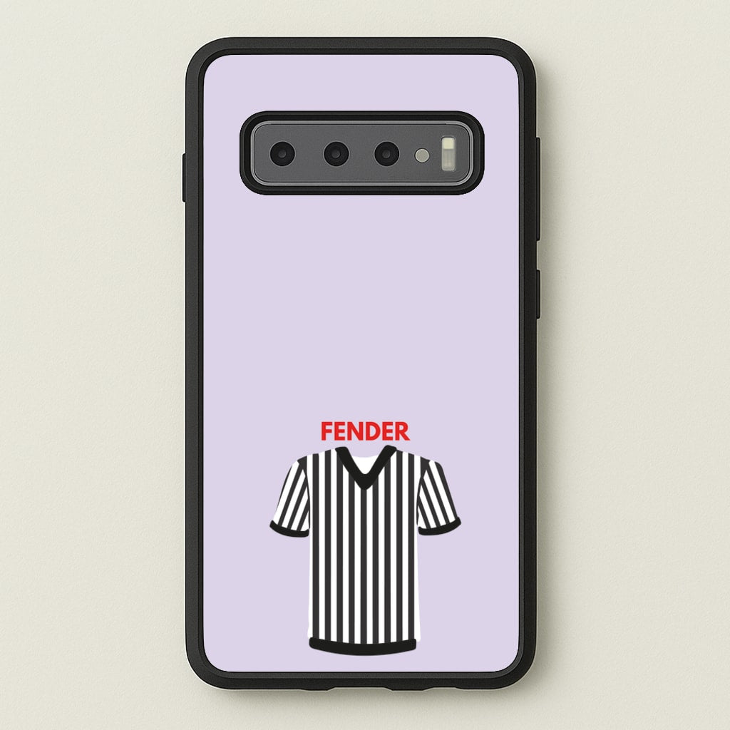 Newcastle - Fender - Sam Fender Phone Case for Galaxy S10